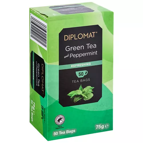 Green Tea Mint 50 Tea Bags 75g