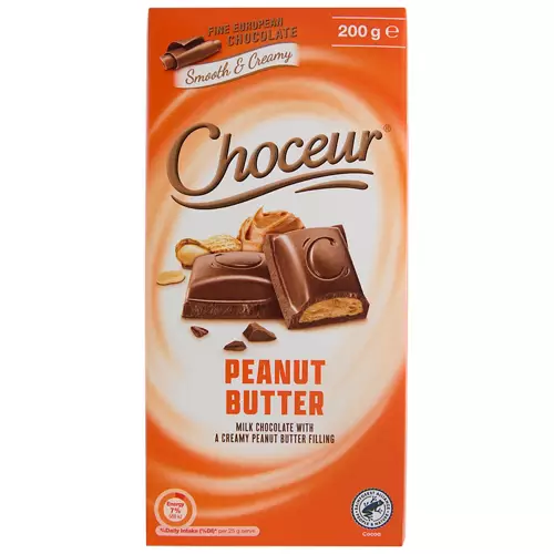 Peanut Butter Chocolate Block 200g