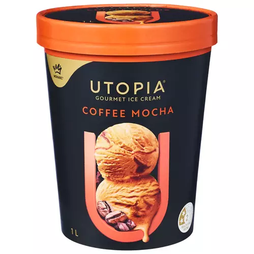 Utopia Coffee Mocha Ice Cream 1L