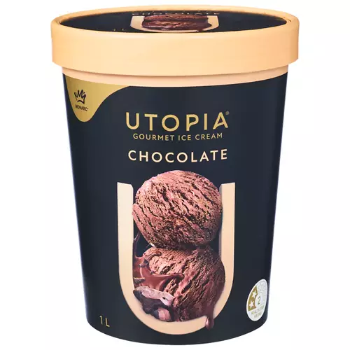 Utopia Chocolate Ice Cream 1L