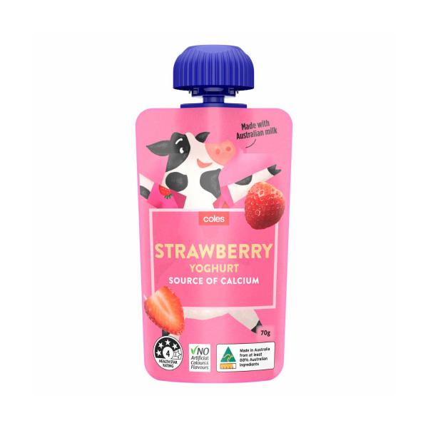 Squeezie Yoghurt Pouch Strawberry