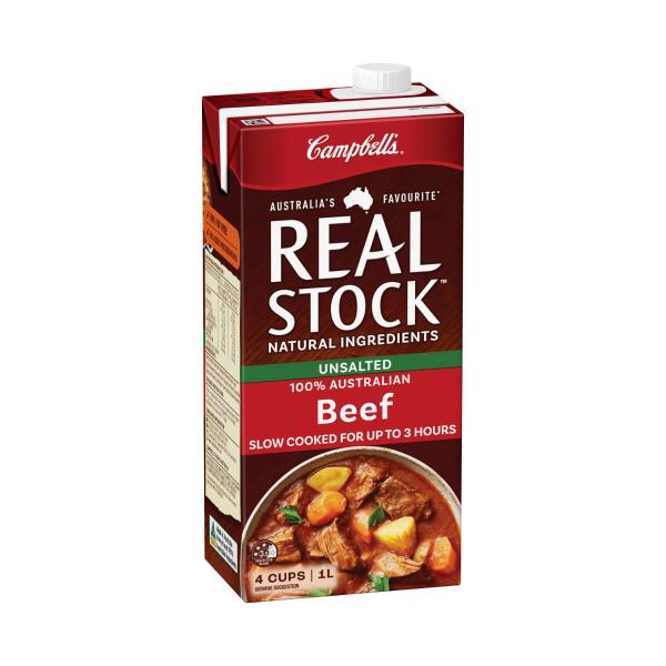 Real Stock Unsalted Beef