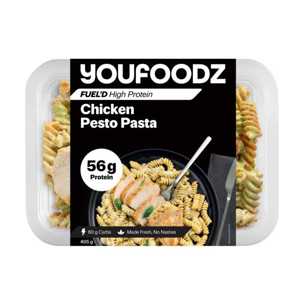 Fueld Chicken Pesto Pasta With Parmesan Sauce