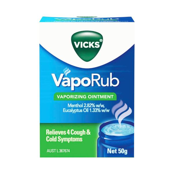 Vaporub Ointment Decongestant Chest Rub