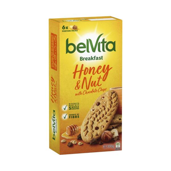 Breakfast Biscuits Honey & Nut 6 Pack