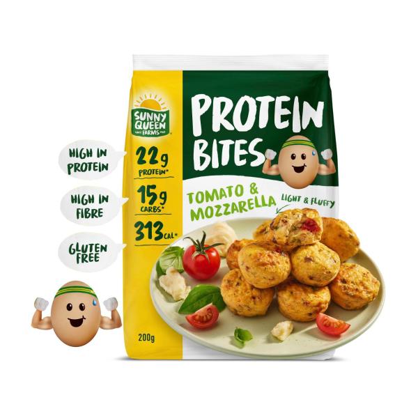 Tomato & Mozzarella Protein Bites