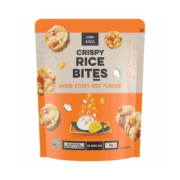 Crispy Rice Bites Mango Stick Rice Flavour
