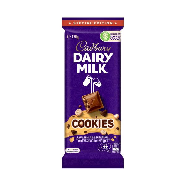 Dairy Milk Cookies Chocolate Block