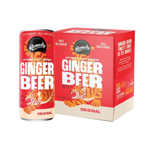 Ginger Beer Ginger Beer 4x250ml