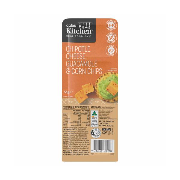 Chipotle Cheese Guacamole & Corn Chips