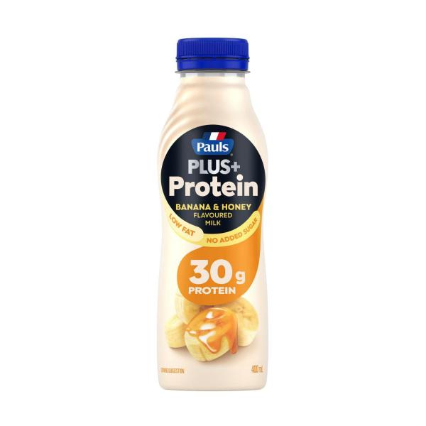 Plus+ Protein Banana Honey Low Fat Nas Milk