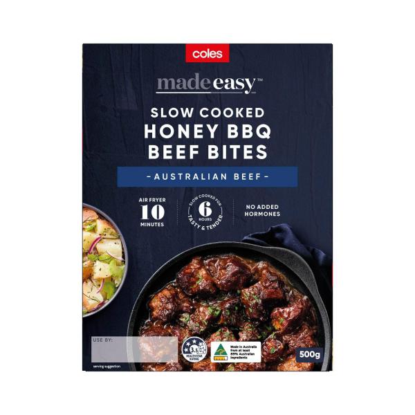 Slow Cooked Honey BBQ Beef Bites