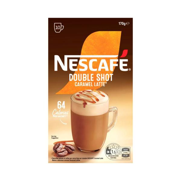 Double Shot Caramel Latte Coffee Sachets