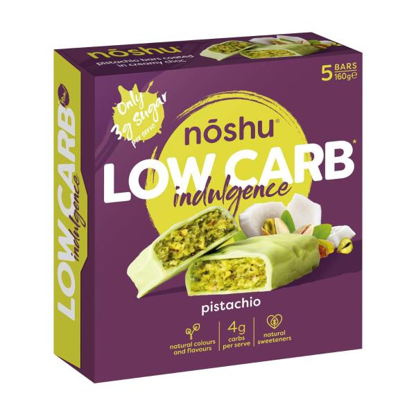 Low Carb Pistachio Indulgence Bars