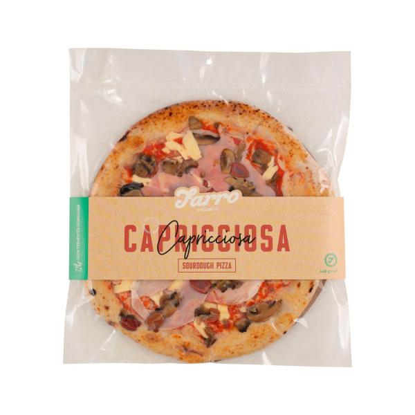 Organic Spelt Pizza Capricciosa 10in