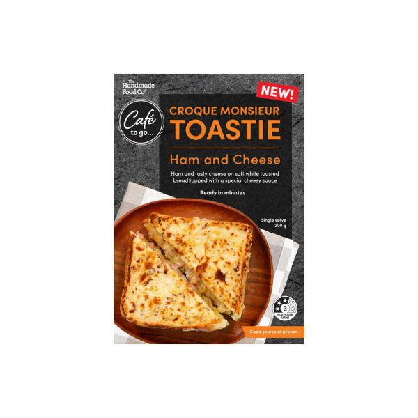 Croque Monsieur Ham & Cheese Toastie