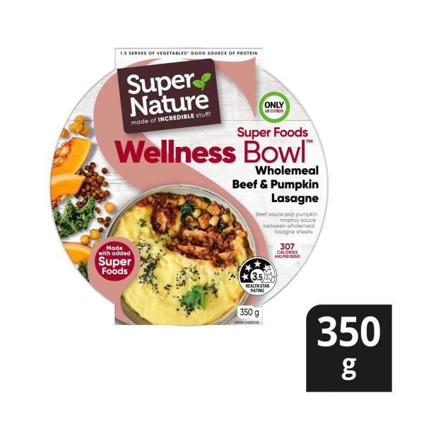 Wellness Bowl Wholemeal Beef Pumpkin Lasagne