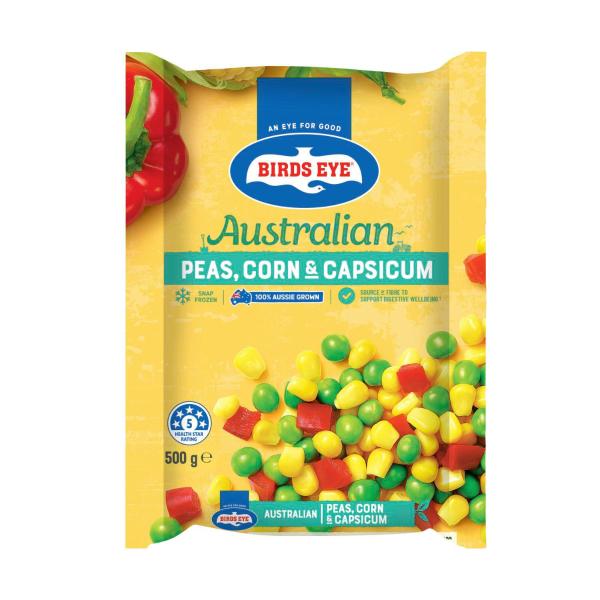 Frozen Mixed Vegetables Peas Corn & Capsicum