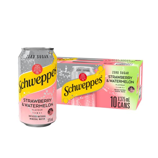 Sparkling Water Strawberry 10x375ml