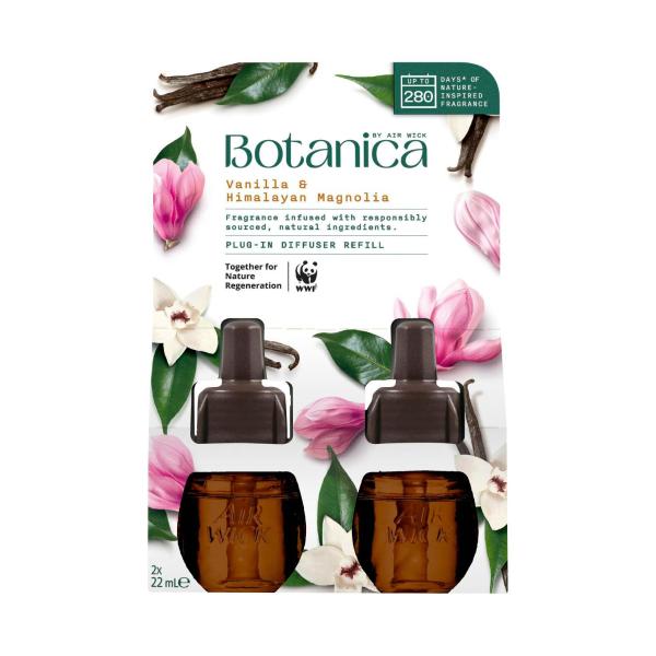 By Air Wick Plug In Diffuser Refill Vanilla Himalayan Magnolia 2x22ml