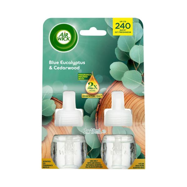 Scented Oil Fragrance Refill Blue Eucalyptus & Cedarwood 2x19ml