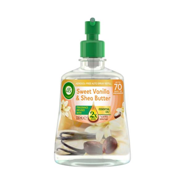 Aerosol-free Auto Spray Essential Oil Refill Sweet Vanilla & Shea Butter