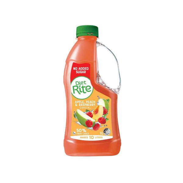 Apple Peach Rasp Cordial