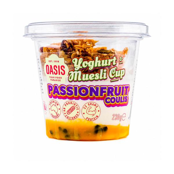 Muesli Cup & Passionfruit Yoghurt
