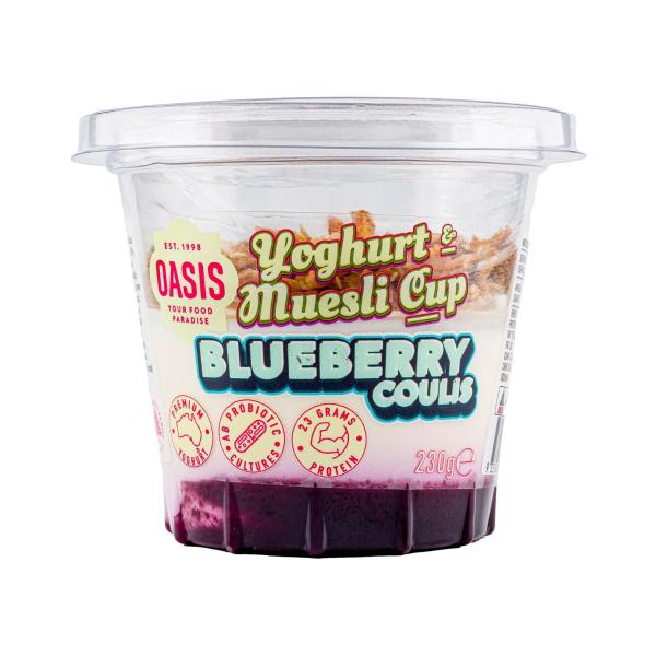 Muesli Cup &  Blueberry Yoghurt