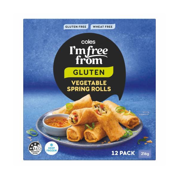 Vegetable Spring Rolls 12 Pack