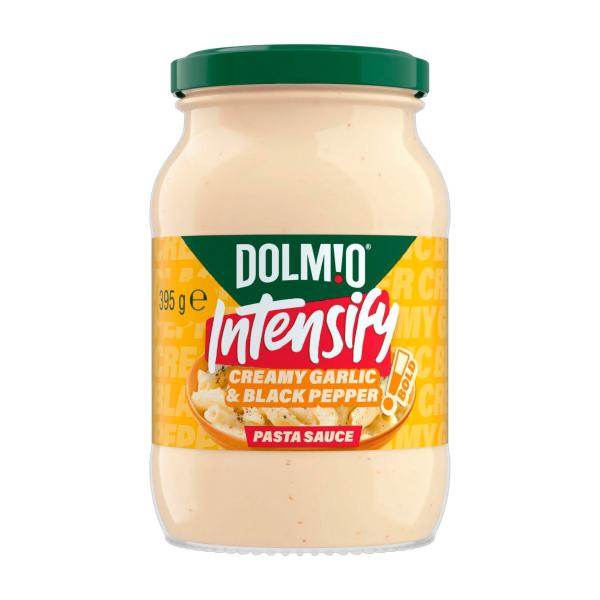 Intensify Creamy Garlic & Black Pepper Pasta Sauce
