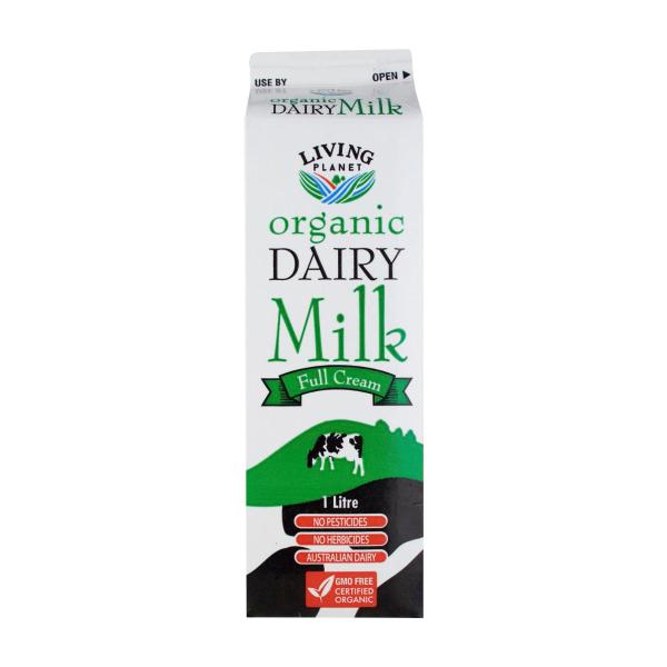 Organic Dairy Full Cream Milk