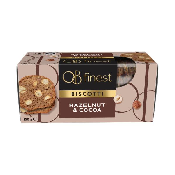 Biscotti Biscuits Hazelnut & Cocoa