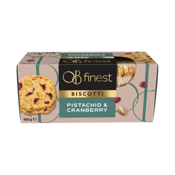 Biscotti Biscuits Cranberry & Pistachio