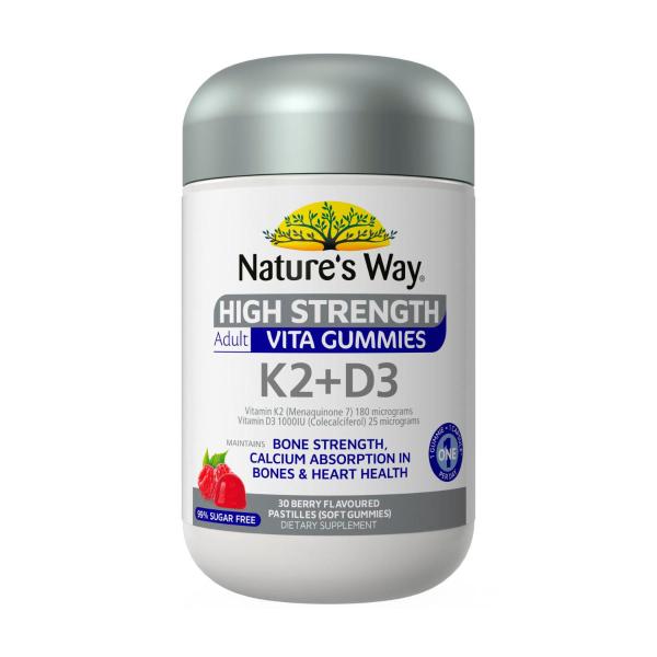 High Strength Gummies Vitamin D3+k2