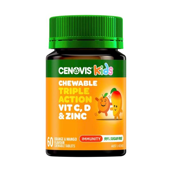 Kids Chewable Triple Action
