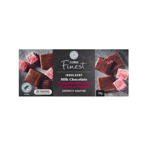 Milk Chocolate Turkish Delight Thins