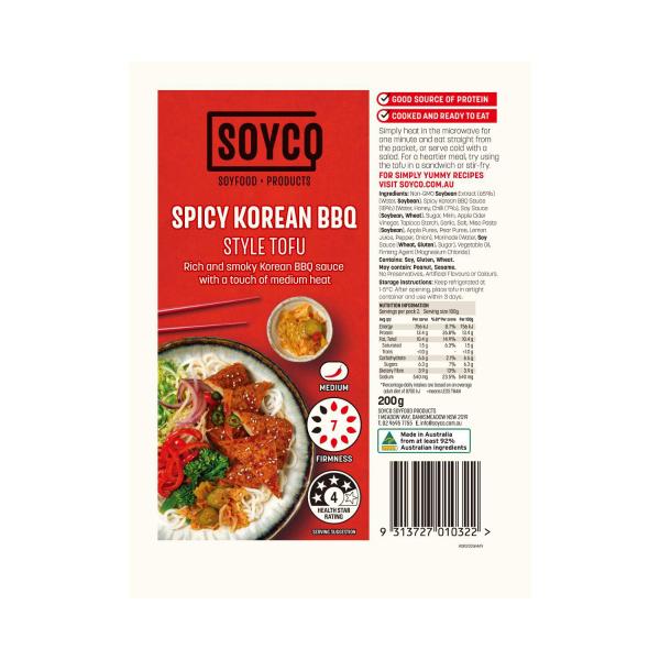 Korean Style Spicy Tofu
