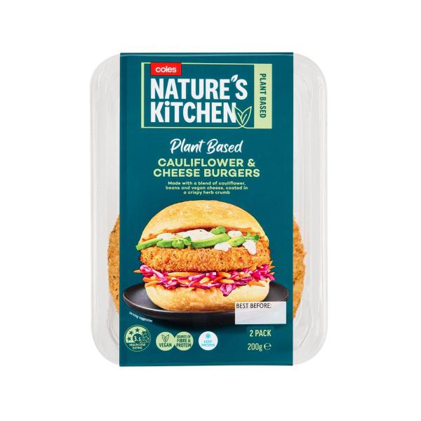 Cauliflower & Cheese Burger 2 Pack