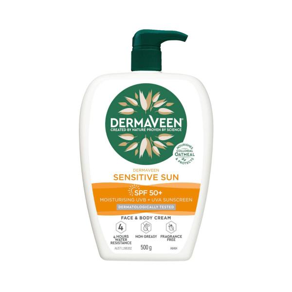 Sensitive Sun Face & Body Cream SPF 50+