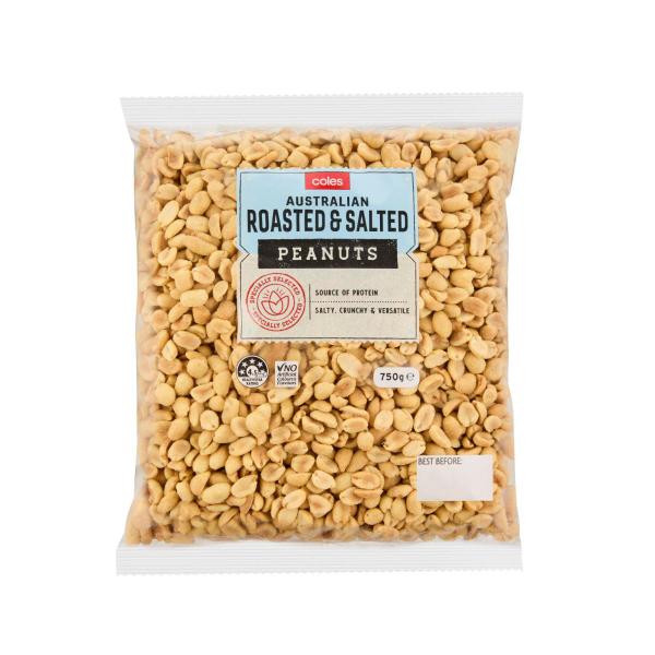 Aust Roasted & Salted Peanuts