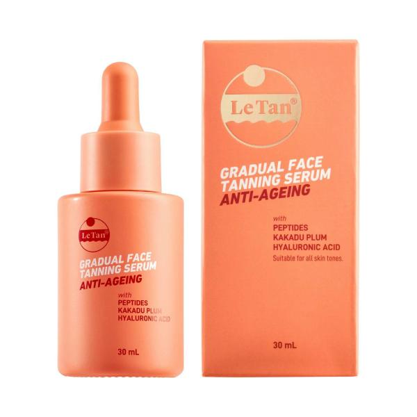 Gradual Face Tanning Anti Ageing Serum