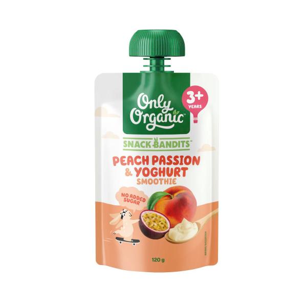 Snack Bandits Peach Passion & Yoghurt Smoothie