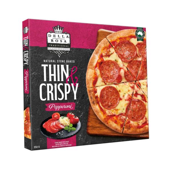 Thin & Crispy Pepperoni Pizza