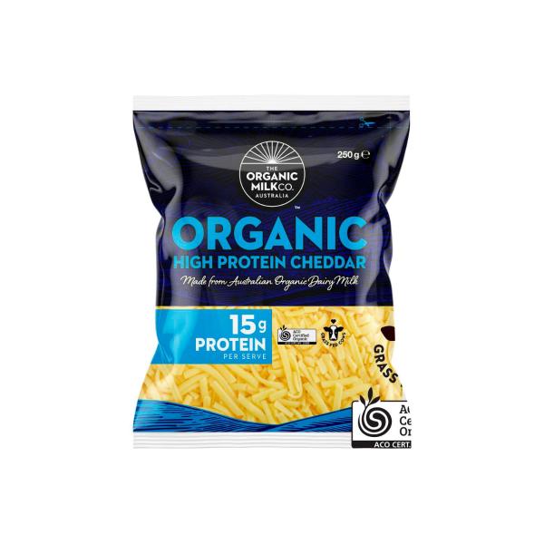 Organic High Protein Cheddar Shred