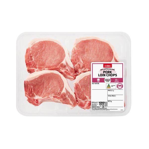 Pork Loin Chops Large Pack