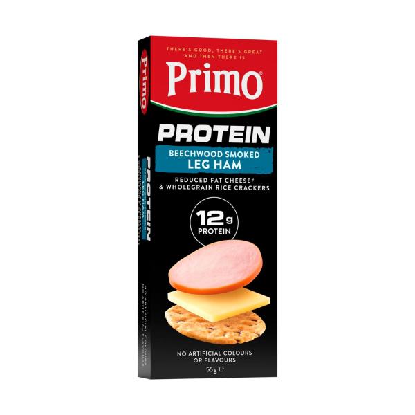 Protein Stackers Smoked Ham Reduced Fat Cheese & Whole Grain Rice Crackers