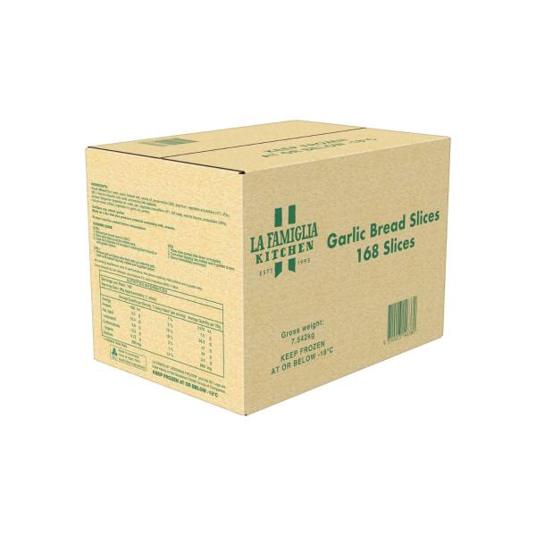 Frozen Garlic Bread Slices 168x28g