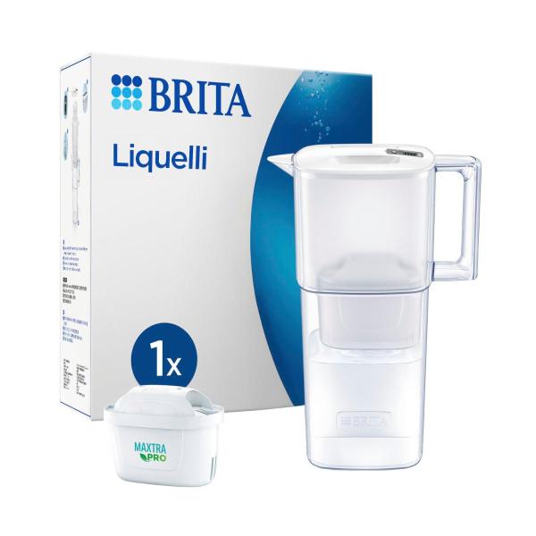 Liquelli White Water Filter Jug 2.2l