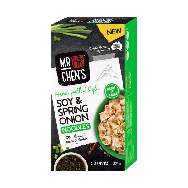 Saucy Soy & Spring Onion Hand Pulled Style Noodle